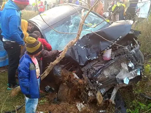 जामताड़ा में कार और बाइक की टक्कर में एक व्यक्ति की मौत