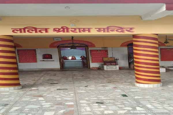 पलामू के श्रीराम मंदिर से चांदी के 12 मुकुट व दानराशि की चोरी