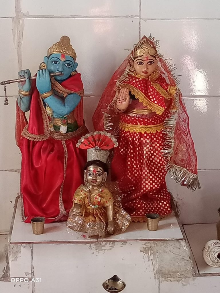 बागबेड़ा राधाकृष्ण मंदिर से मुकुट की हुई चोरी, मामला दर्ज