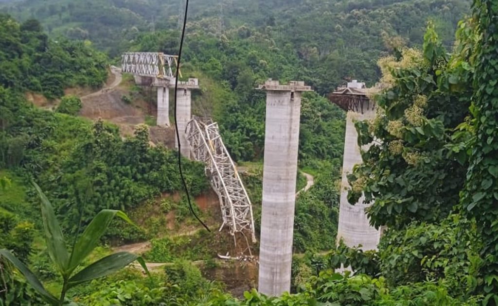 Aizawl Railway Bridge Collapse