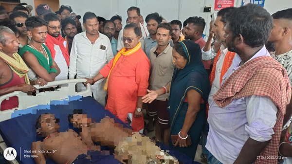 भागलपुर में छठ घाट बनाते समय दर्दनाक हादसा — गंगा में डूबे एक ही गांव के 4 बच्चे