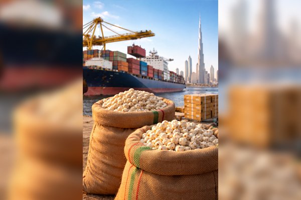 GI-टैग मिथिला मखाना पहली बार विदेश रवाना, समुद्री रास्ते से दुबई पहुंची खेप